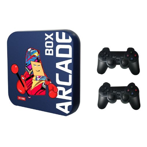 Arcade Box 256G 4K HD Wireless Gaming Console for PS1/PSP/N64/DC - 1