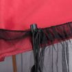 HY-0205 Black Parasol Net Cover for 300x230cm Banana Umbrellas - 6