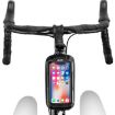 WILD MAN X2 Hard Shell EVA Bicycle Front Beam Bag (Black) 1L - 2