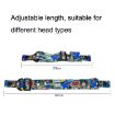FPV Goggles V2 Strap Set: Headband, Power Line, Pad, Graffiti Style - 3