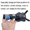 FPV Goggles V2 Strap Set: Headband, Power Line, Pad, Graffiti Style - 4