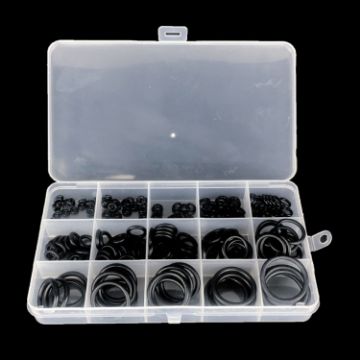 200pcs High Temp Corrosion Resistant Car A/C Rubber O-Rings - 1