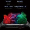 HD7max 1.9" Multifunctional Waterproof Smart Watch with NFC (Black) - 3