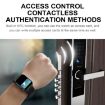 HD7max 1.9" Multifunctional Waterproof Smart Watch with NFC (Black) - 5