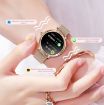 LOANIY CF80 Gold Steel 1.08" Smart Watch with Heart Rate Monitor - 5
