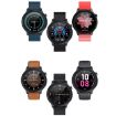 LOANIY E80 1.3" Heart Rate Smart Watch, Black Leather Strap - 2