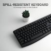 Rapoo X1800PRO Black Waterproof Wireless Keyboard Mouse Set - 6