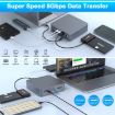 HC470 19-In-1 Laptop Docking Station for M1 MacBook Pro/Air, EU Plug - 4