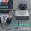 HC470 19-In-1 Laptop Docking Station for M1 MacBook Pro/Air, EU Plug - 5