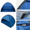 Quick Opening Sunshade Headrest Tent - L 80x50x55cm (Blue) - 3