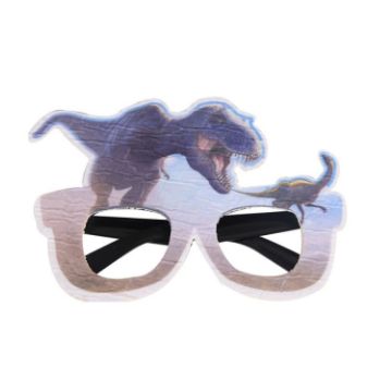 Dinosaur Funny Glasses Photo Props - 3 PCS Birthday Party Decor (H Model) - 1
