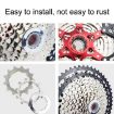 VG Sports 9 Speed 42T Black Mountain Bike Cassette Flywheel - 5