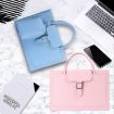 S176 Cherry Pink 15" Portable Waterproof Laptop Bag with Power Pack - 2