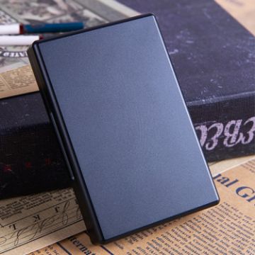 Y-13 Automatic Cover Gray Cigarette Box - Aluminum Alloy - 1