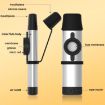 Black Tunable Metal Professional Playing Tone Kazoo - 6