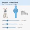 Pink S Airtag Tracker Protective Collar Cover for Pets PU - 5