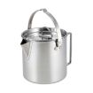 Portable Stainless Steel Picnic Kettle Teapot Cooker Pot (Silver) - 1