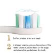 Usmile Y1/U1/U2/U3/Y4/P1 PRO+ Replacement Toothbrush Heads White - 4