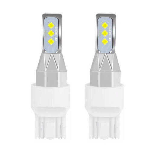 7440 Car LED Fog Light 12V-24V 12W 1800LM Yellow (1 Pair) - 1