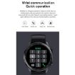 AK32 1.36" IPS Smart Watch, Bluetooth Calling, Steel Band Gold - 3