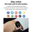 AK32 1.36" IPS Smart Watch, Bluetooth Calling, Steel Band Gold - 6