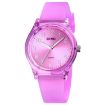 SKMEI 1760 Quartz Watch: Purple, Waterproof, Silicone Strap - 1