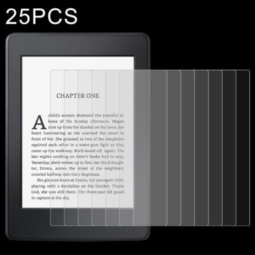 25 PCS Tempered Glass Film for Kindle 11th 2024/Paperwhite 3/2/1 - 1