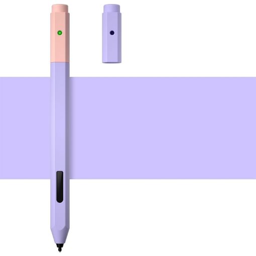 Lavender Purple Silicone Case for Microsoft Surface Pen - 1