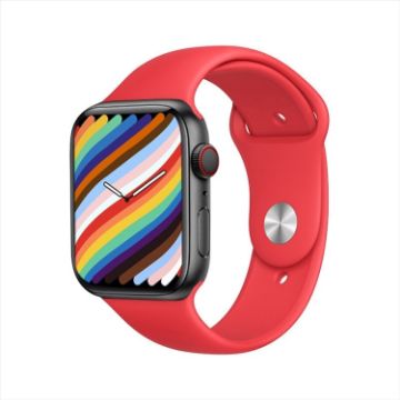 T900 PRO MXA Smart Watch, 1.92" LCD, Bluetooth Call, Red - 1