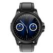 E89 Leather Strap Smart Health Watch with ECG & AI Diagnosis (Black) - 2