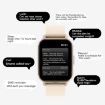 FW02 1.7" Smart Health Watch with Heart Rate & Oxygen Monitor (White) - 4