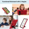 Samsung Galaxy Tab A8 10.5 2021 X200 Red Black Silicone Case - 6