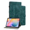 Samsung Galaxy Tab S5e Dark Green Tiger Flip Leather Case - 1