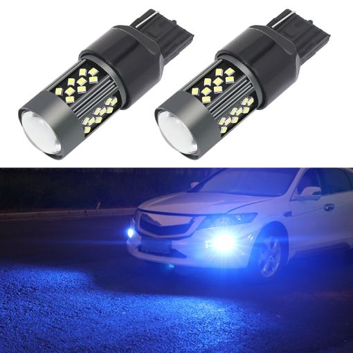 1 Pair 7443 12V 7W Car LED Fog Light - Ice Blue - 1
