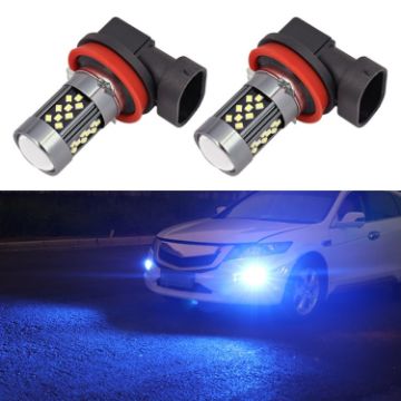 1 Pair H11 12V 7W LED Strobe Fog Light (Ice Blue) - 1