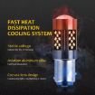 1 Pair H11 12V 7W LED Strobe Fog Light (Ice Blue) - 4