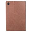 Samsung Galaxy Tab A8 2022 Prismatic Leather Case Brown - 3