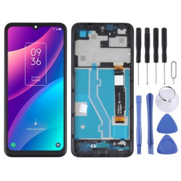 TCL 30E/30 SE LCD Screen & Digitizer Full Assembly with Frame - 1