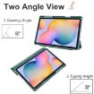 Samsung Galaxy Tab S6 Lite Acrylic 3-Fold Smart Case (Dark Green) - 3