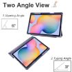 Samsung Galaxy Tab S6 Lite Smart Leather Case Purple - 3