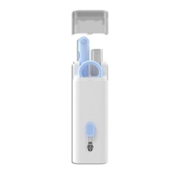 Q6E 7-in-1 Bluetooth Headphone & Keyboard Cleaning Set (Blue) - 1