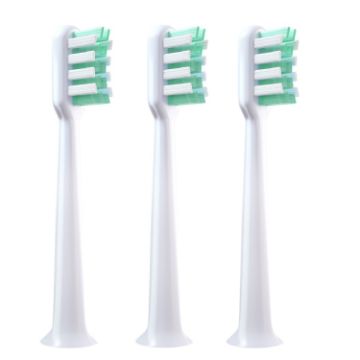 3 PCS DR. Bei Electric Toothbrush Replacement Heads (Clean Type) - 1