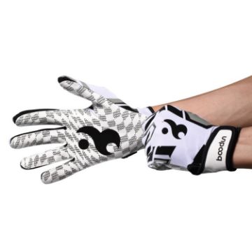 BOODUN C281071G White L Baseball Rugby Fitness Hiking Gloves - 1