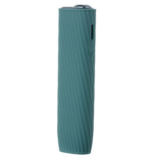 Green Twill Silicone Case for IQOS ILUMA ONE Electronic Cigarette - 1