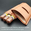 X11 Portable Cigar Holster Humidor & Cigarette Case, Brown - 4