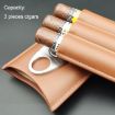 X11 Portable Cigar Holster Humidor & Cigarette Case, Brown - 5
