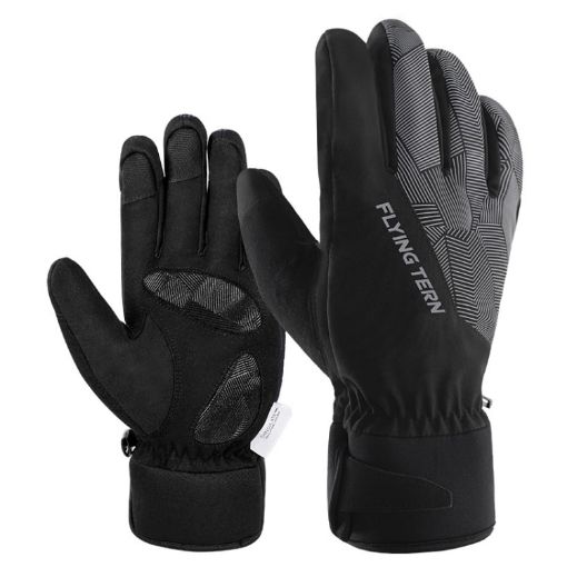 FLYING TERN 315 Cycling Windproof Touch Screen Gloves, Size L - 1