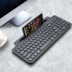 2.4G Bluetooth Wireless Keyboard with Card Slot Bracket - 1