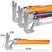 Black Outdoor Camping Multifunctional Tent Hammer with Nail Function - 2