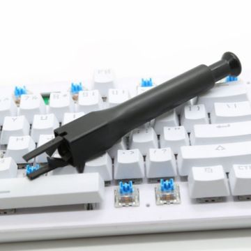 Black ABS Plastic Keycap Puller and Switch Extractor Tool - 1